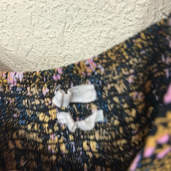 Urban Outfitters Black Floral Long Sleeve Romper size XS - Picture 6 of 7